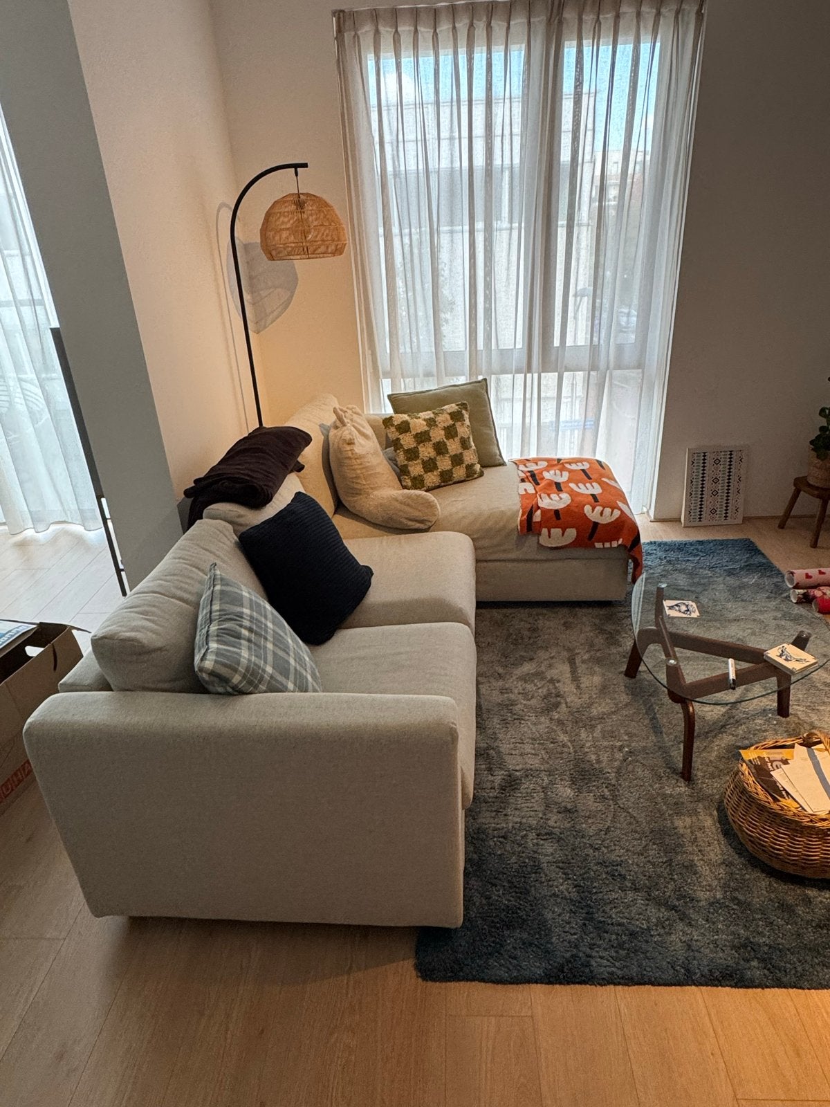 Comfortabele Hoekbank met Opbergruimte