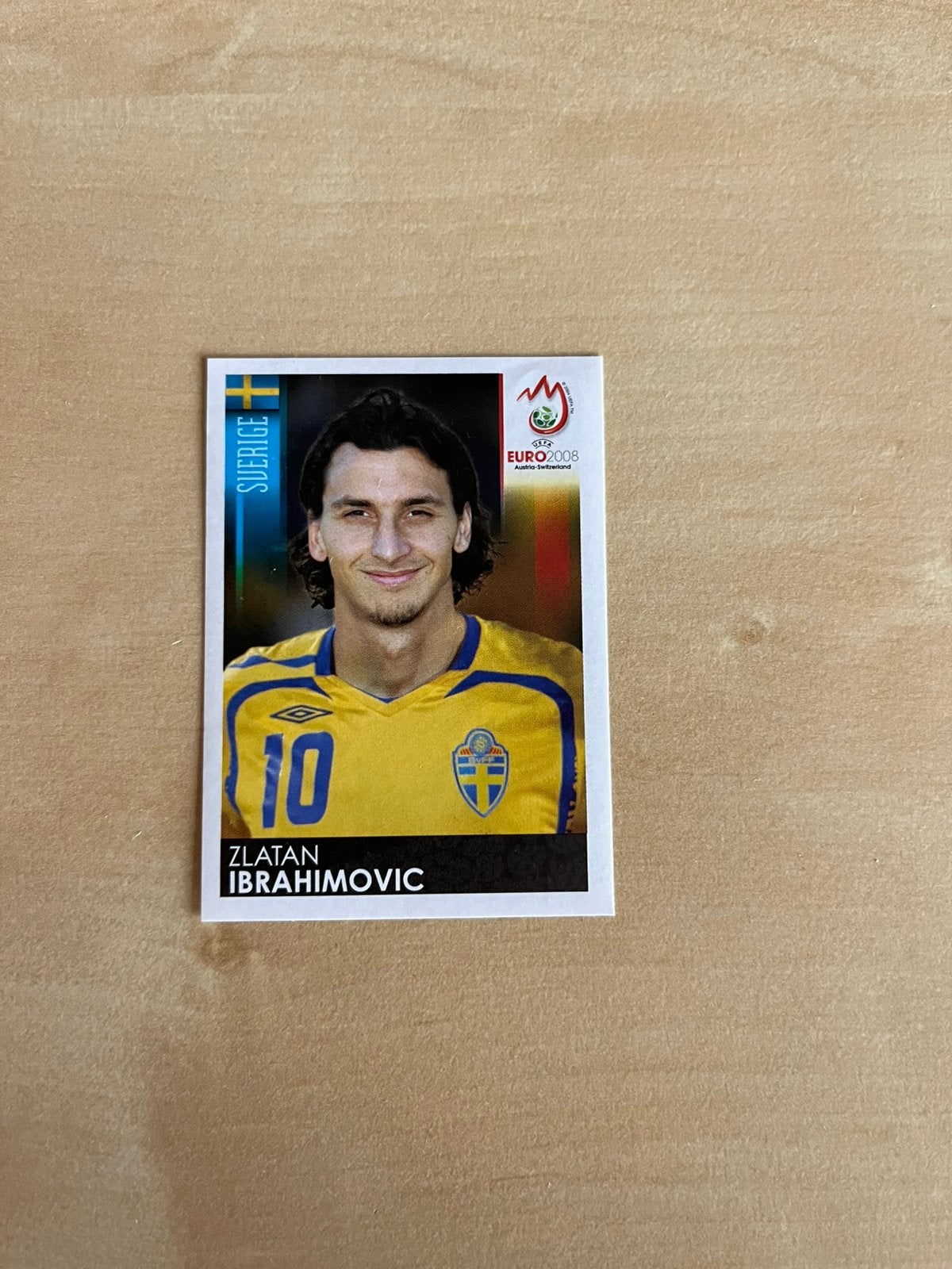 Panini EK2008 Ibrahimovic Nr406, Ophalen of Verzenden, Nieuw, Sticker