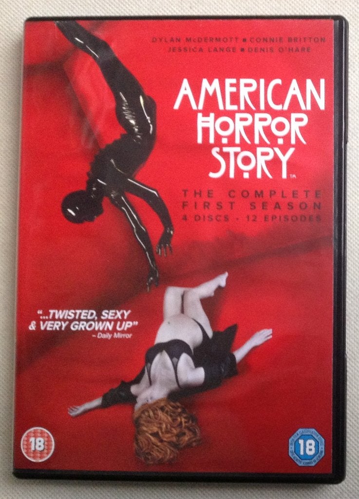 American Horror Story Season 1 ( 4DVD ) UK Import, Cd's en Dvd's, Horror, Vanaf 16 jaar, Seizoen 1, Verzenden
