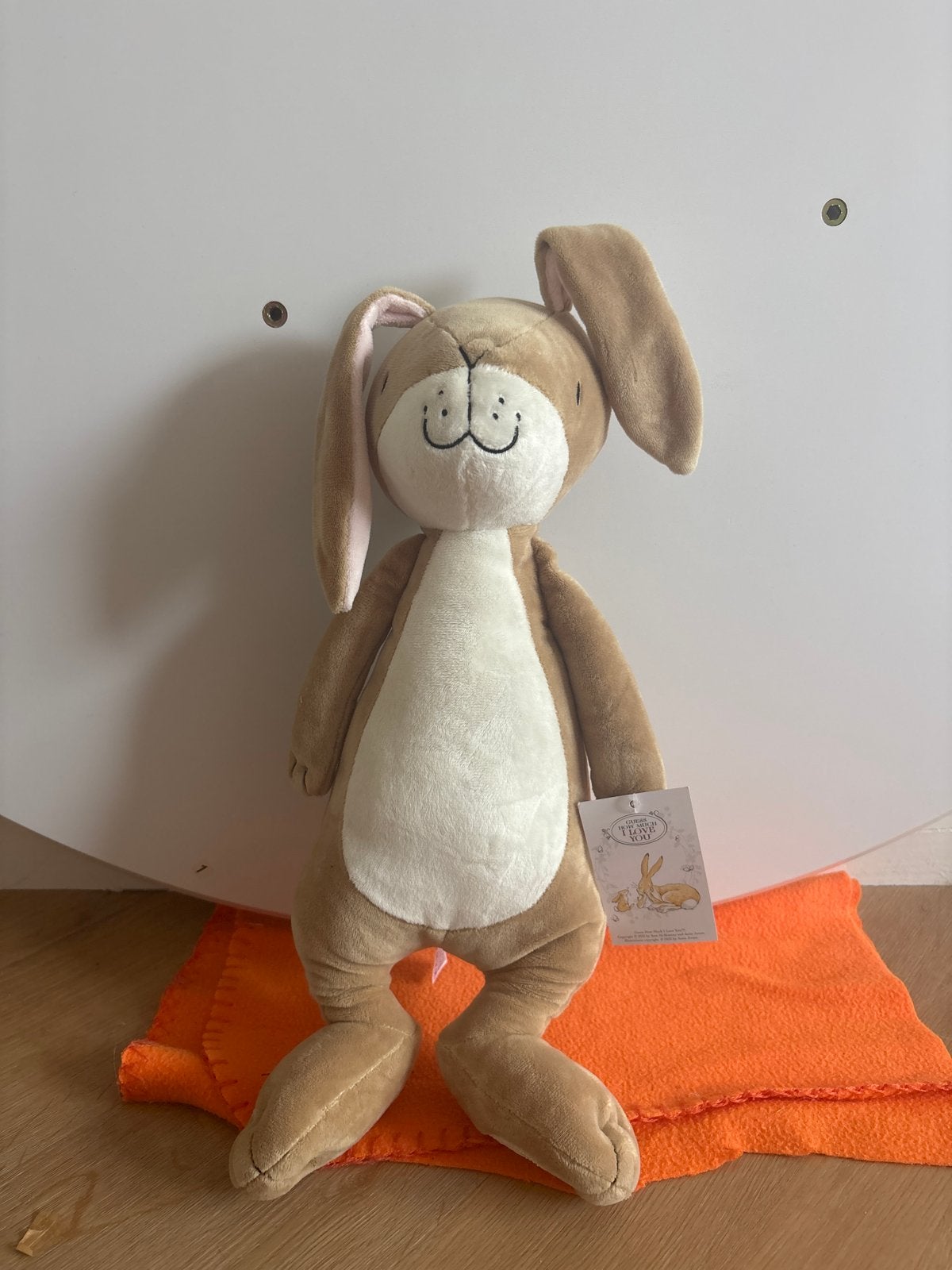 Haas knuffel, Overige karakters, Ophalen of Verzenden, Met label, Middelgroot (20 tot 80 cm)