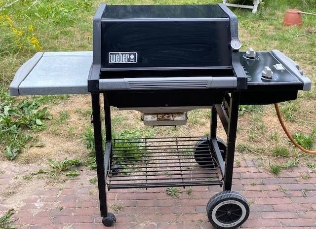 Weber Genesis Zilver gas barbeque bbq - incl. originele hoes, Ophalen, Gebruikt, Weber