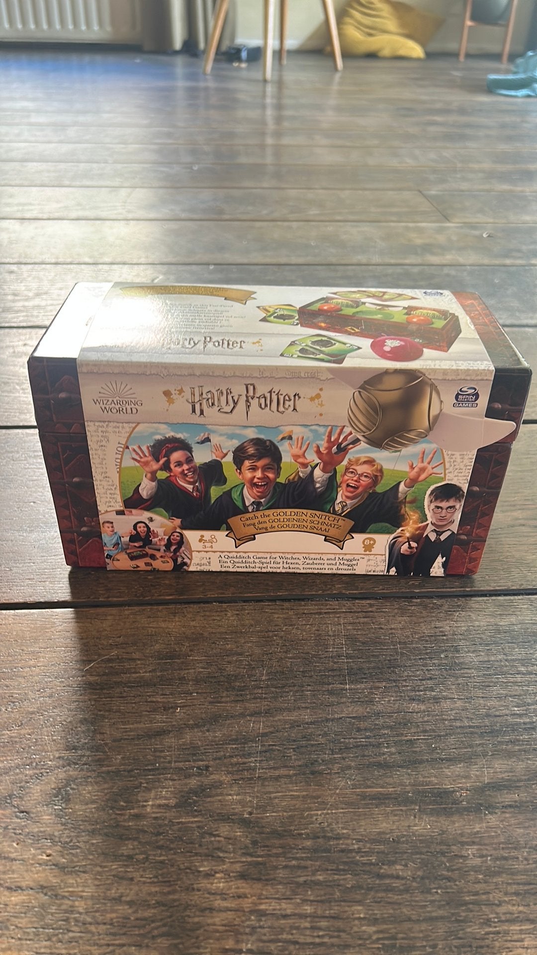 Harry potter spel:vang de gouden snaai, Ophalen of Verzenden, Zo goed als nieuw, Spel