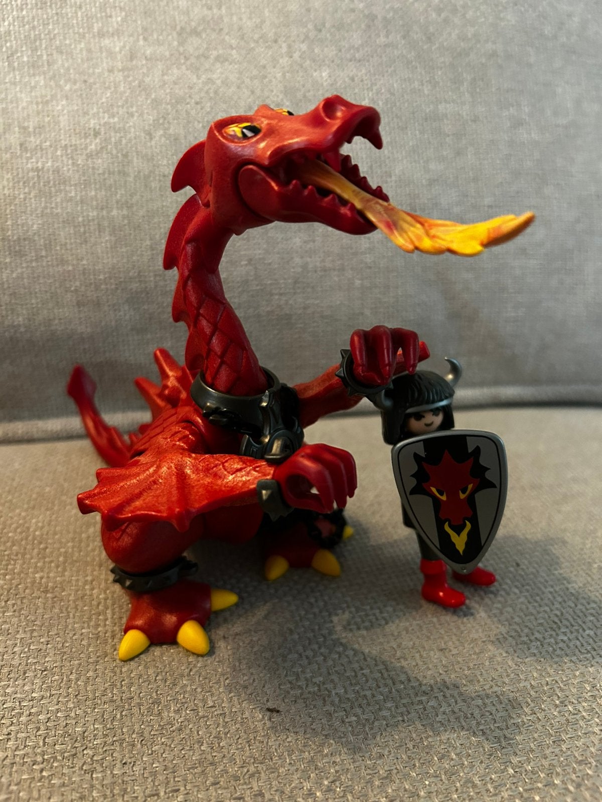 Playmobile draak, Kinderen en Baby's, Speelgoed | Actiefiguren, Ophalen of Verzenden, Gebruikt