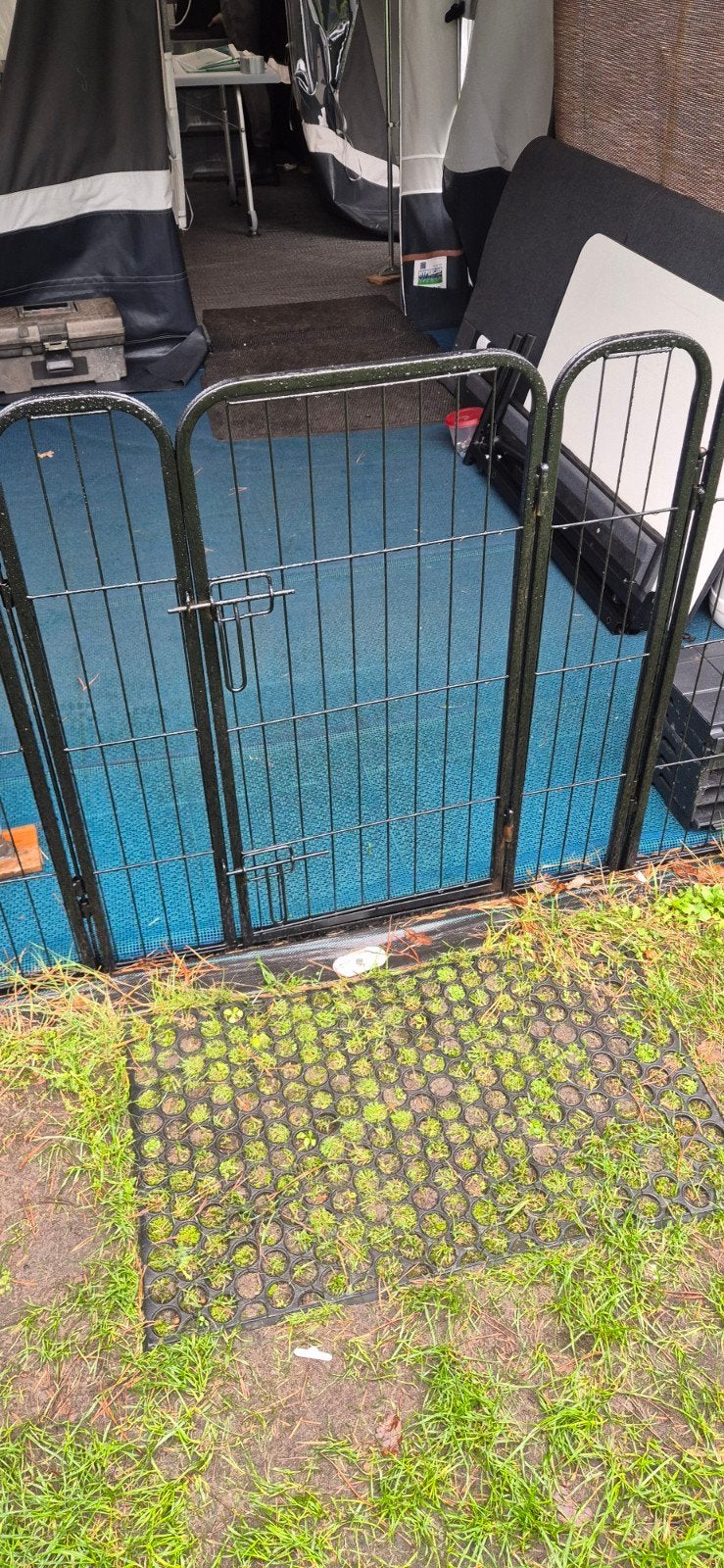 hondenhekje, Dieren en Toebehoren, Ophalen, Zo goed als nieuw