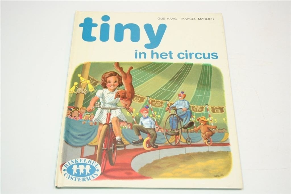 Tiny in het Circus — Nostalgisch Prentenboek 1986, Ophalen of Verzenden, Gelezen