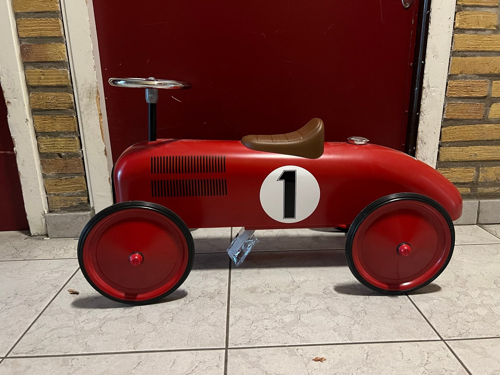 Retro loopauto, Ophalen, Zo goed als nieuw, Trapvoertuig