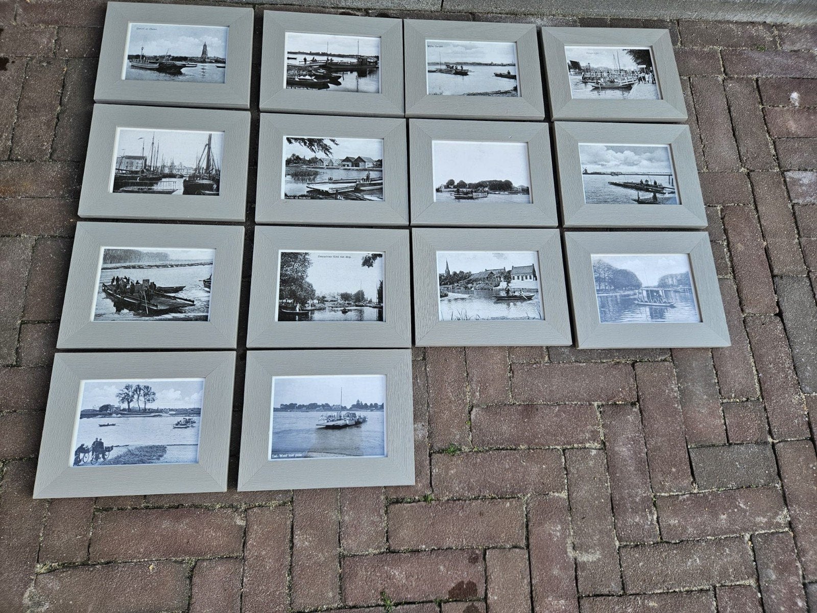 15 lijsten met ansichtkaart van een veerpont, Ophalen of Verzenden, Ongelopen