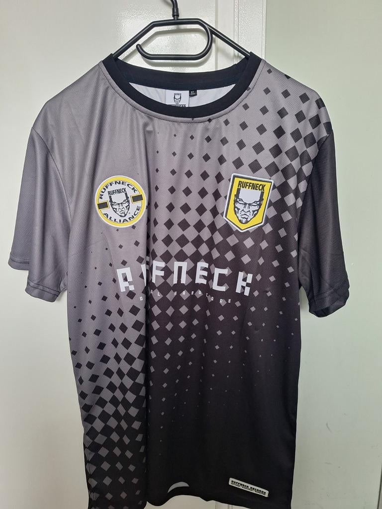 Ruffneck Alliance T-shirt XL - Zwart/Grijs, Kleding | Heren, Ruffneck, Zwart, Ophalen of Verzenden, Maat 56/58 (XL)