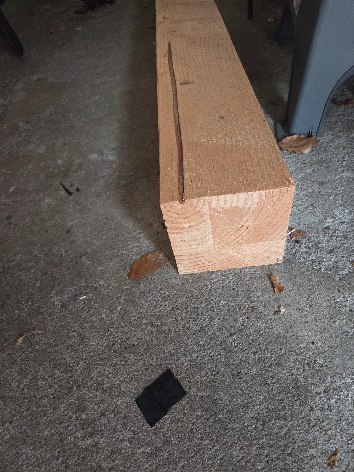 Houten balk 2,39m x 14x14cm, Ophalen, 200 tot 250 cm, 50 mm of meer, Balk