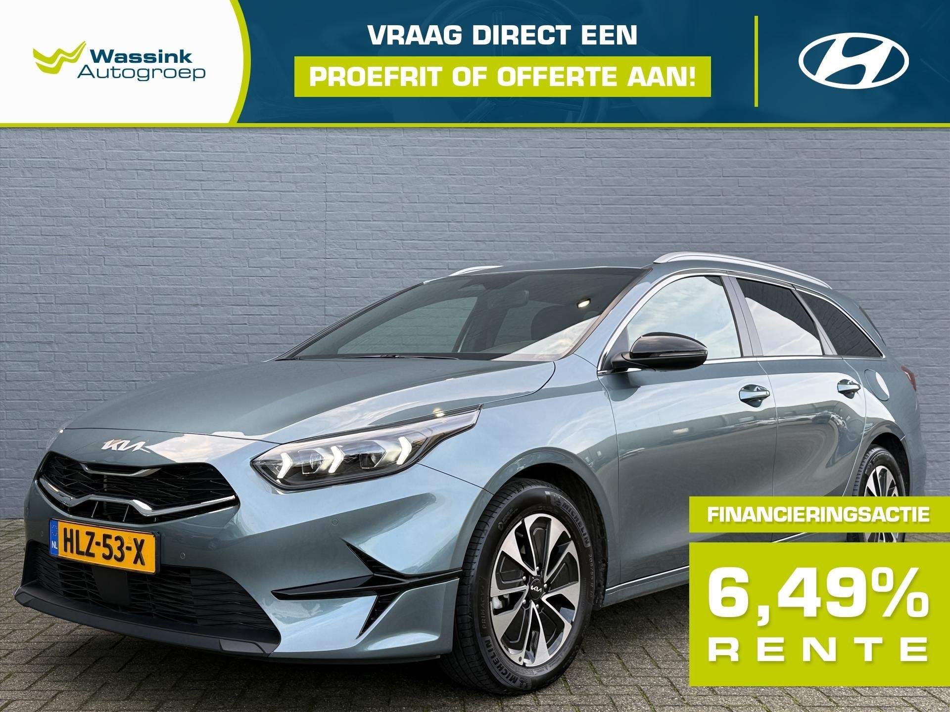 Kia Ceed Sportswagon Sw 1.0 T-GDi MHEV 100pk DCT7 Design Edi, Stof, 1309 kg, USB, Origineel Nederlands