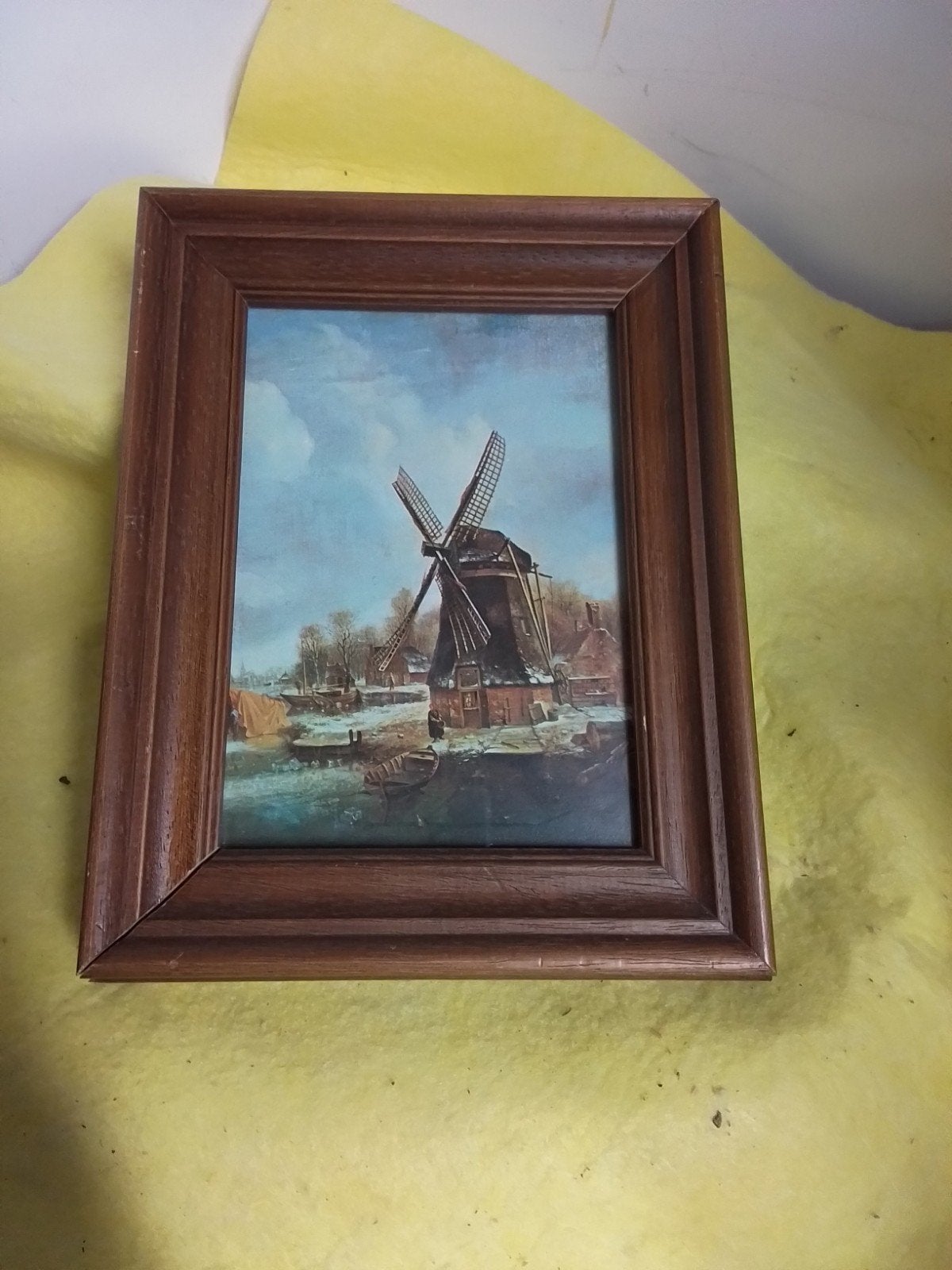 15552) mooi schilderijtje   23x18cm, Antiek en Kunst, Kunst | Schilderijen | Klassiek, Ophalen of Verzenden