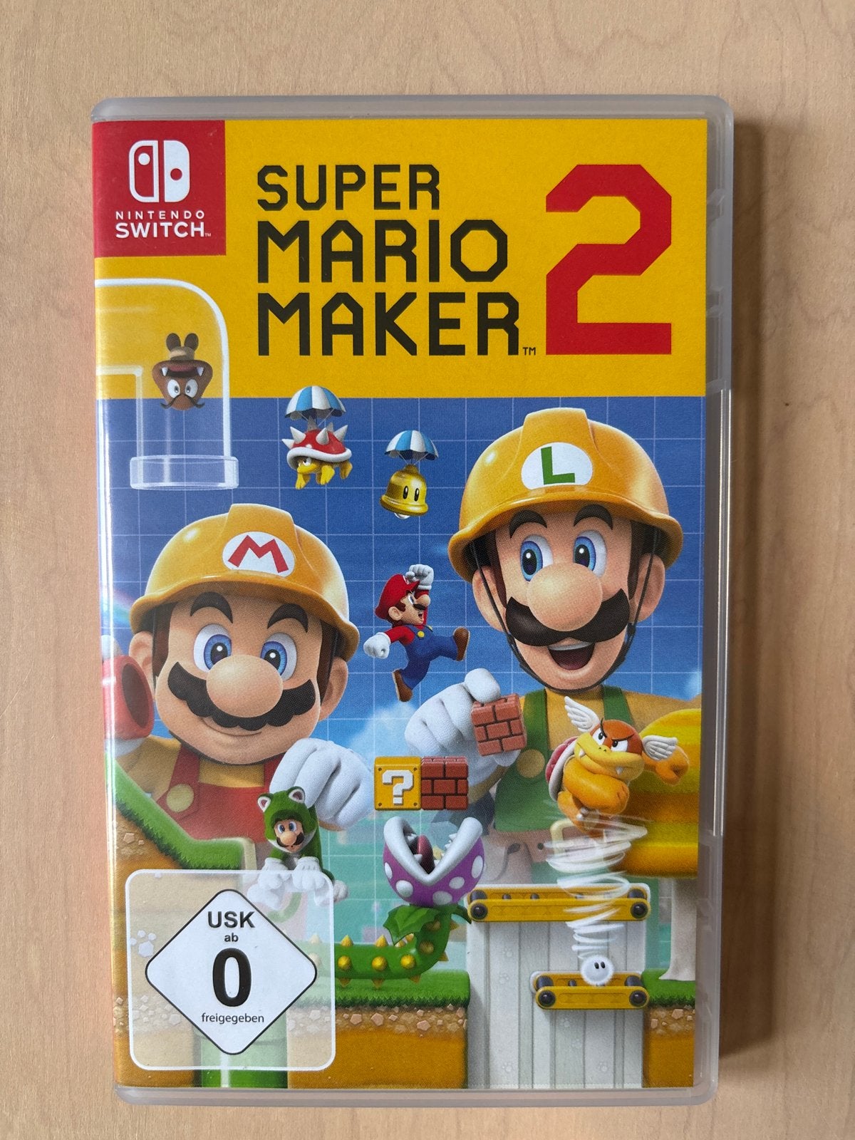 Super Mario Maker 2 - Nintendo Switch, Ophalen of Verzenden, Zo goed als nieuw, Met games
