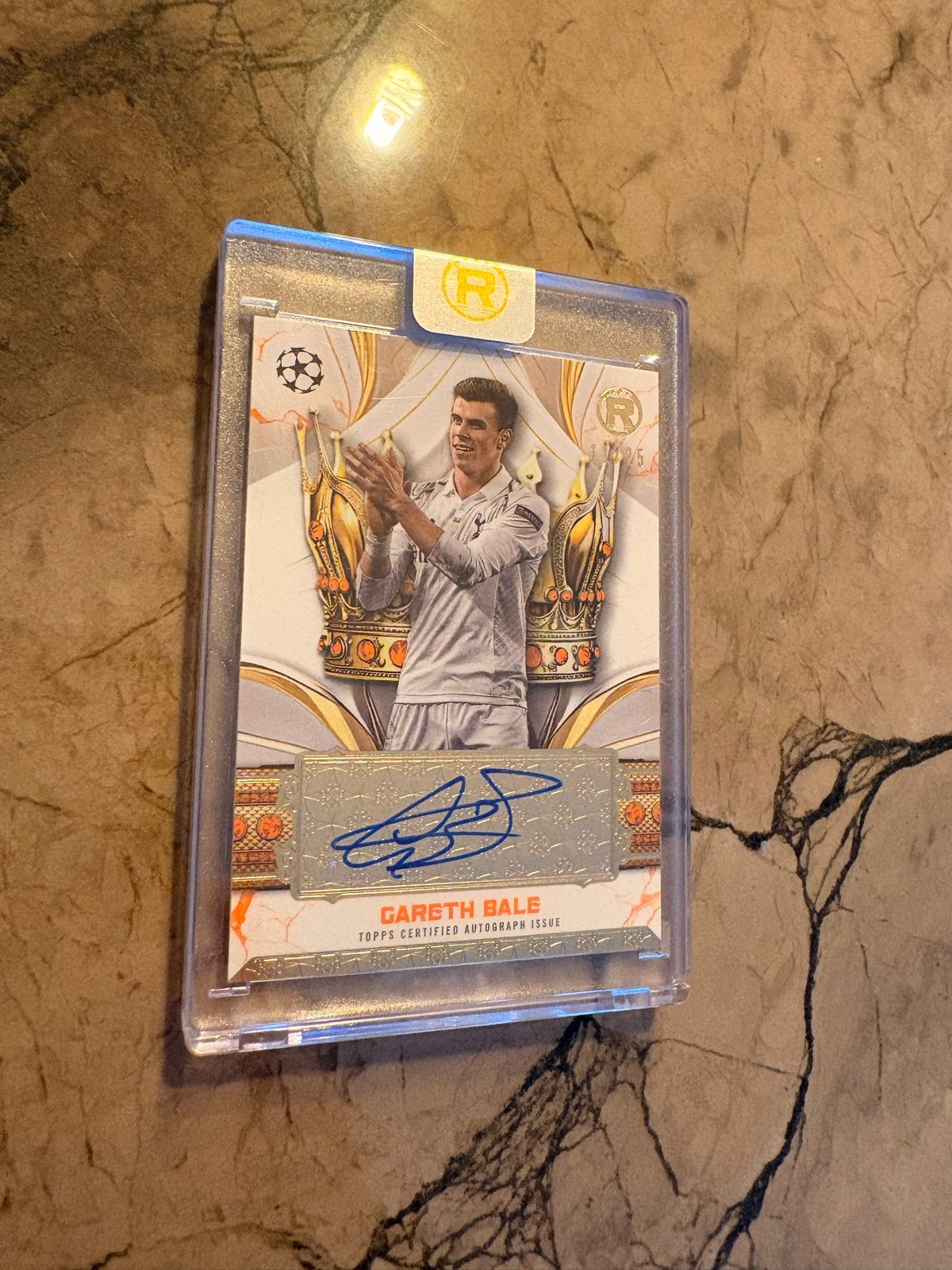 Gareth Bale 11/25 Topps Reverence Crowned Legend Auto, Ophalen of Verzenden, Nieuw, Buitenlandse clubs, Spelerskaart