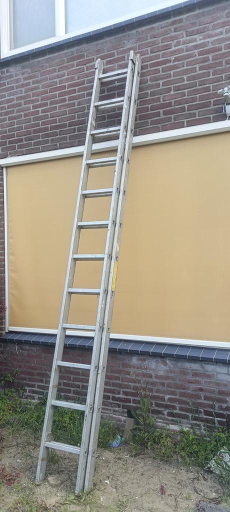 Krause Ladder 6.12m - Ideaal voor elke klus!, Ophalen, Gebruikt, Ladder, 4 meter of meer