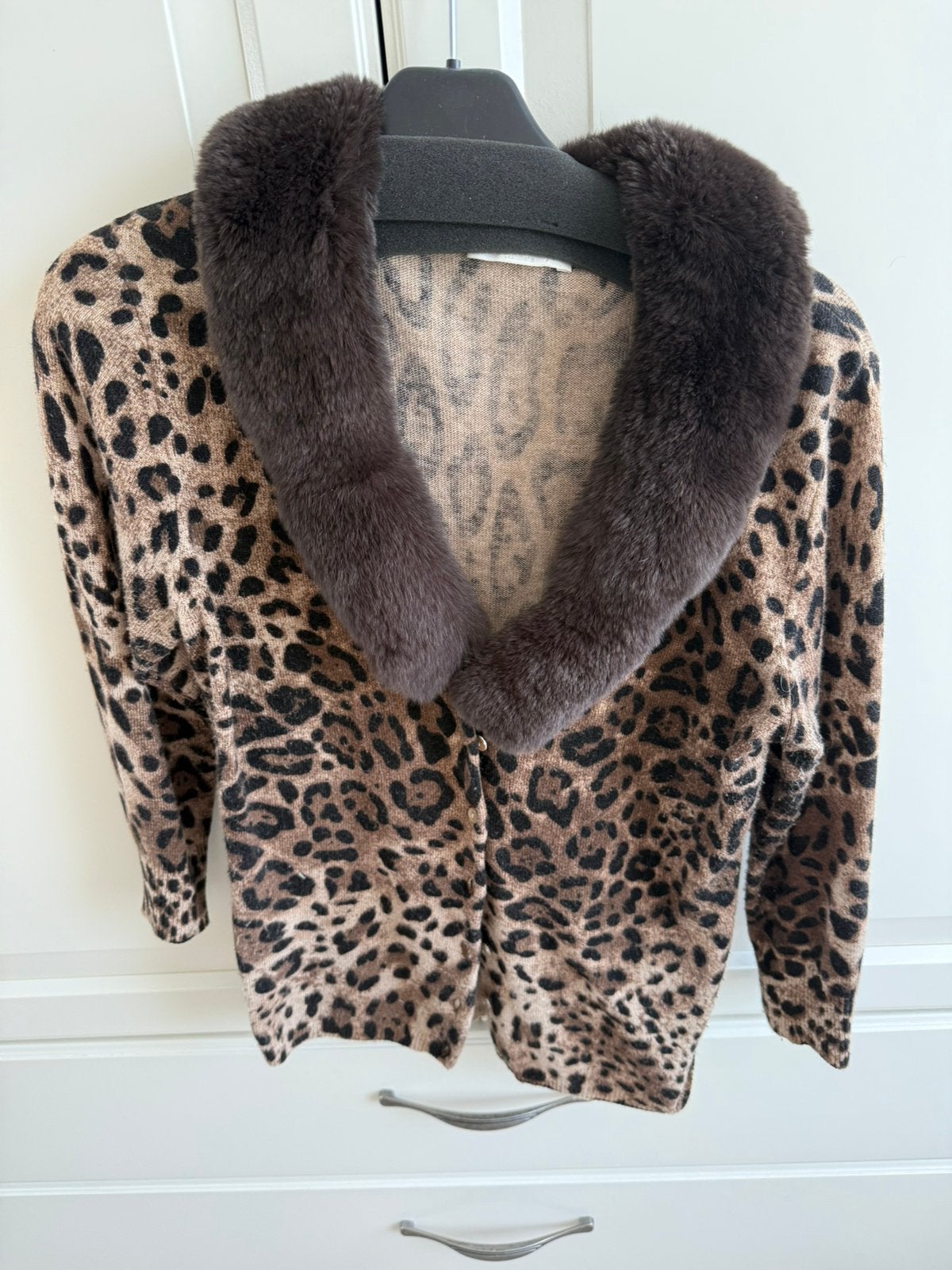 Vest/tijgerprint, Ophalen of Verzenden, Gedragen, Maat 36 (S), Zwart