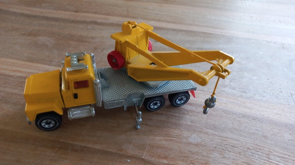 SIKU takelwagen MACK towtruck, Hobby en Vrije tijd, Modelauto's | 1:50, Ophalen of Verzenden, Gebruikt, Bus of Vrachtwagen, SIKU