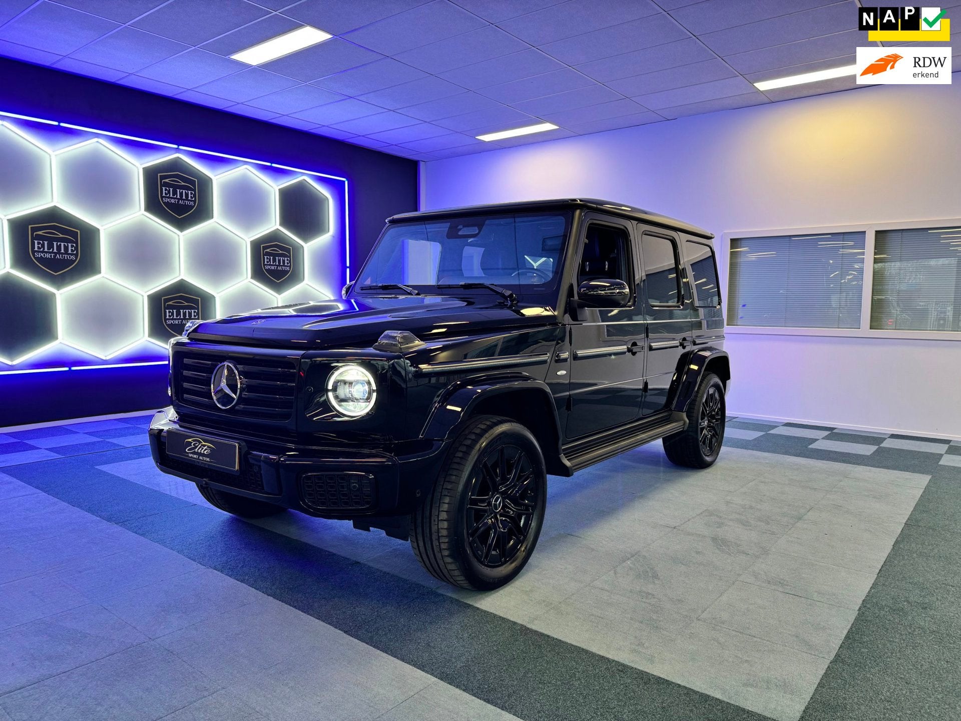 Mercedes-Benz G-klasse 580 met EQ-Technologie Edition One 11, Auto's, Mercedes-Benz, Automaat, Dealer onderhouden, Gebruikt, Zwart