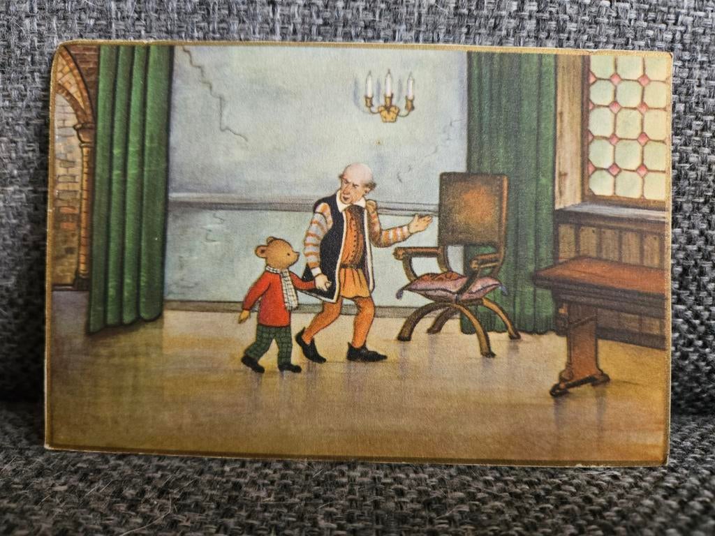 Oude ansichtkaart Bruintje Beer 1940, Verzamelen, Verzenden, 1920 tot 1940, Gelopen