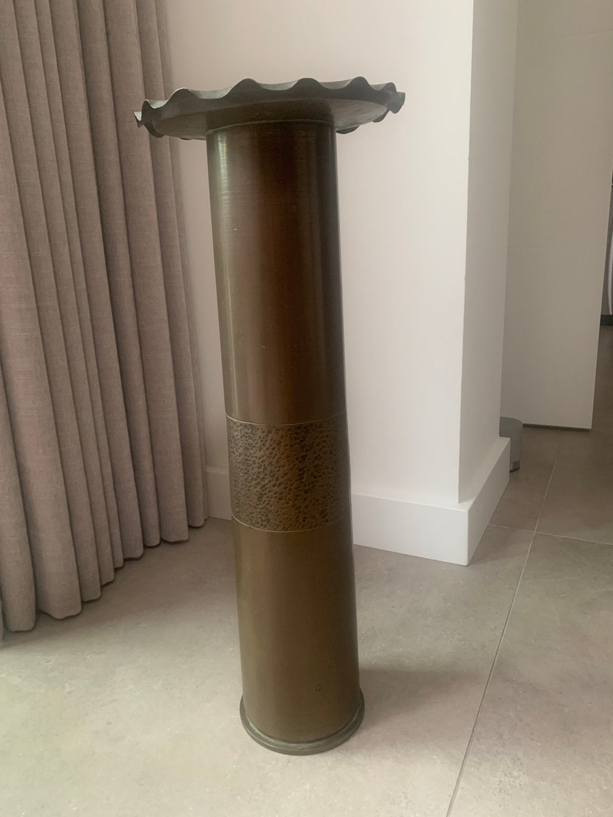 3.7" gun DB/C 1944 LOT 1509 lengte 58cm, Ophalen, Hulzen of Bodemvondsten