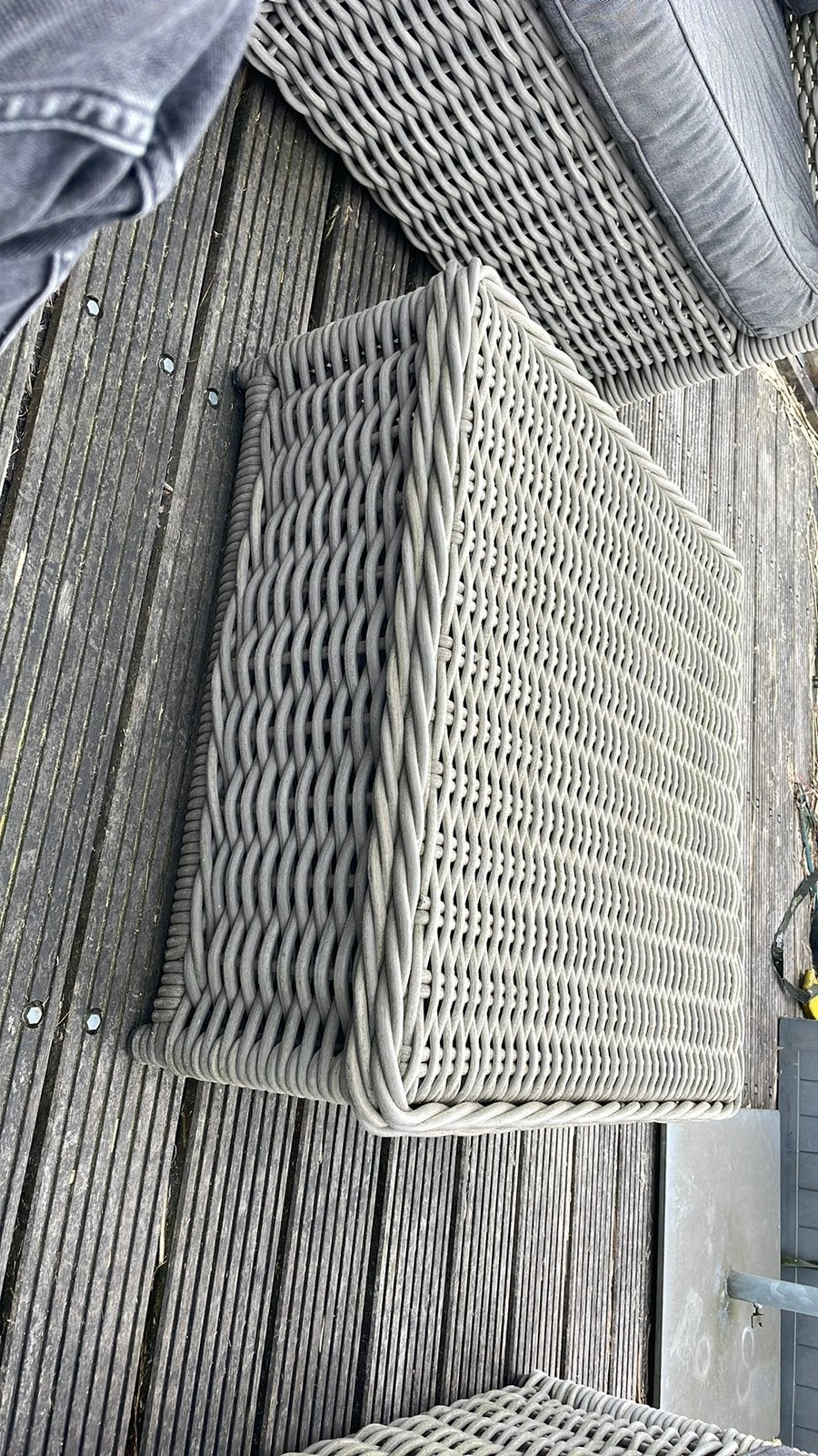 Applebee hocker 1m x 1m, Ophalen, Zo goed als nieuw, Hocker