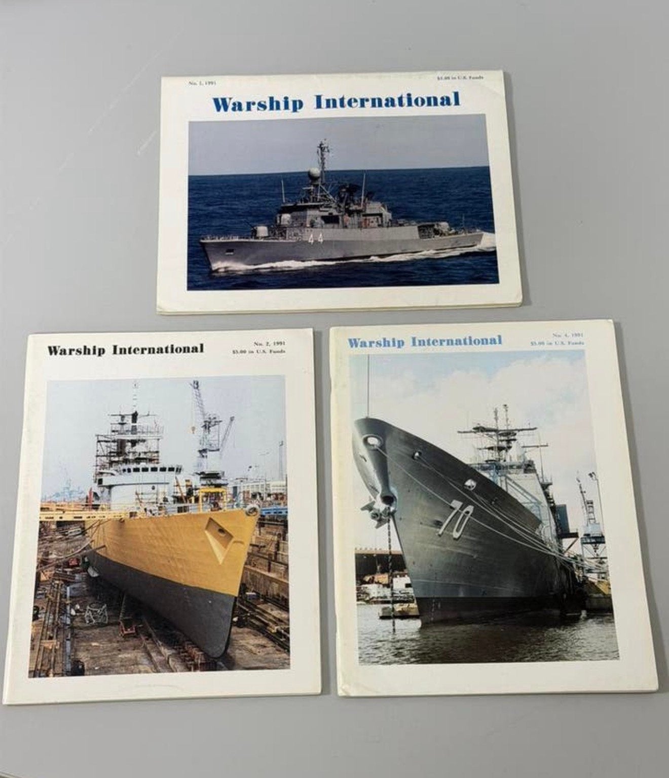 Warship International 1991 Marine Oorlog schip Tijdschriften, Ophalen of Verzenden, H, H, Boek of Tijdschrift