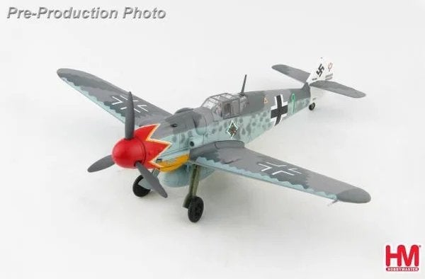 Hobby Master HA8751 | Messerschmitt BF 109G-6, Ophalen, Schaalmodel, Nieuw, Pilot Station