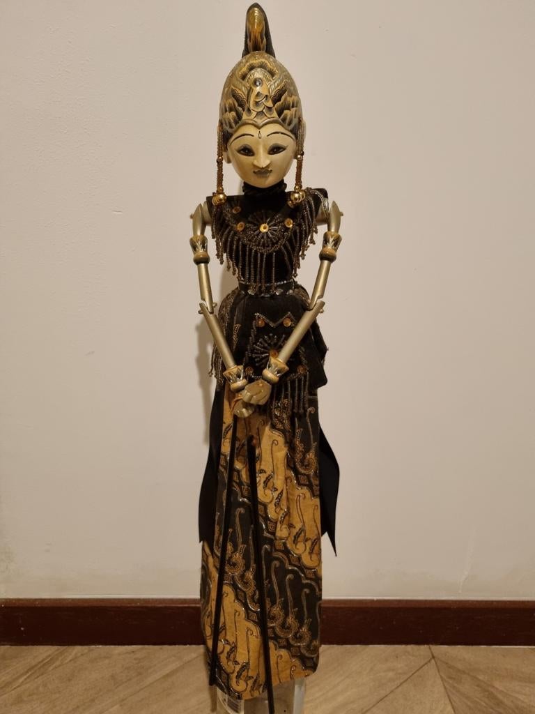 Wayang golek pop uit indonesie, Antiek en Kunst, Ophalen of Verzenden