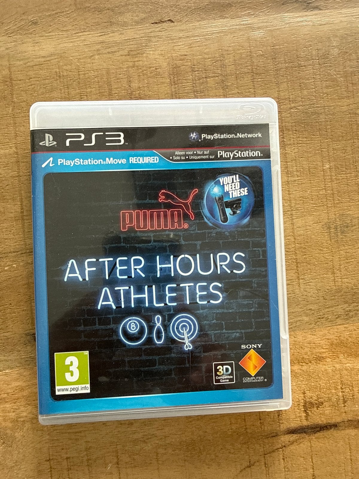 Puma After Hours Athletes PS3 (PlayStation Move Required), 1 speler, Ophalen of Verzenden, Zo goed als nieuw, Vanaf 3 jaar