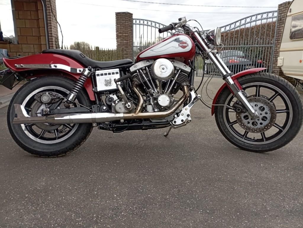 Harley Davidson Shovelhead Low Rider FX, Motoren, Motoren | Harley-Davidson, 2 cilinders, 1340 cc, Chopper, Particulier