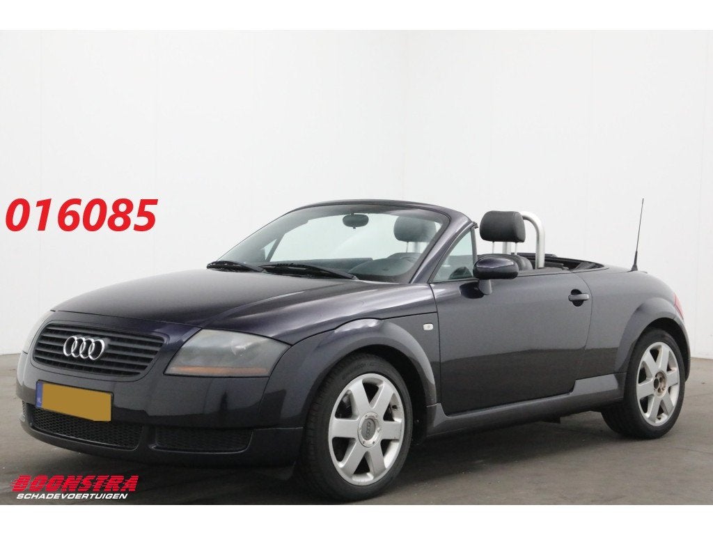 Audi TT Roadster 1.8 5V Turbo Clima Leder SHZ LMV (bj 2002), Auto's, Audi, Voorwielaandrijving, TT, Gebruikt, Zwart