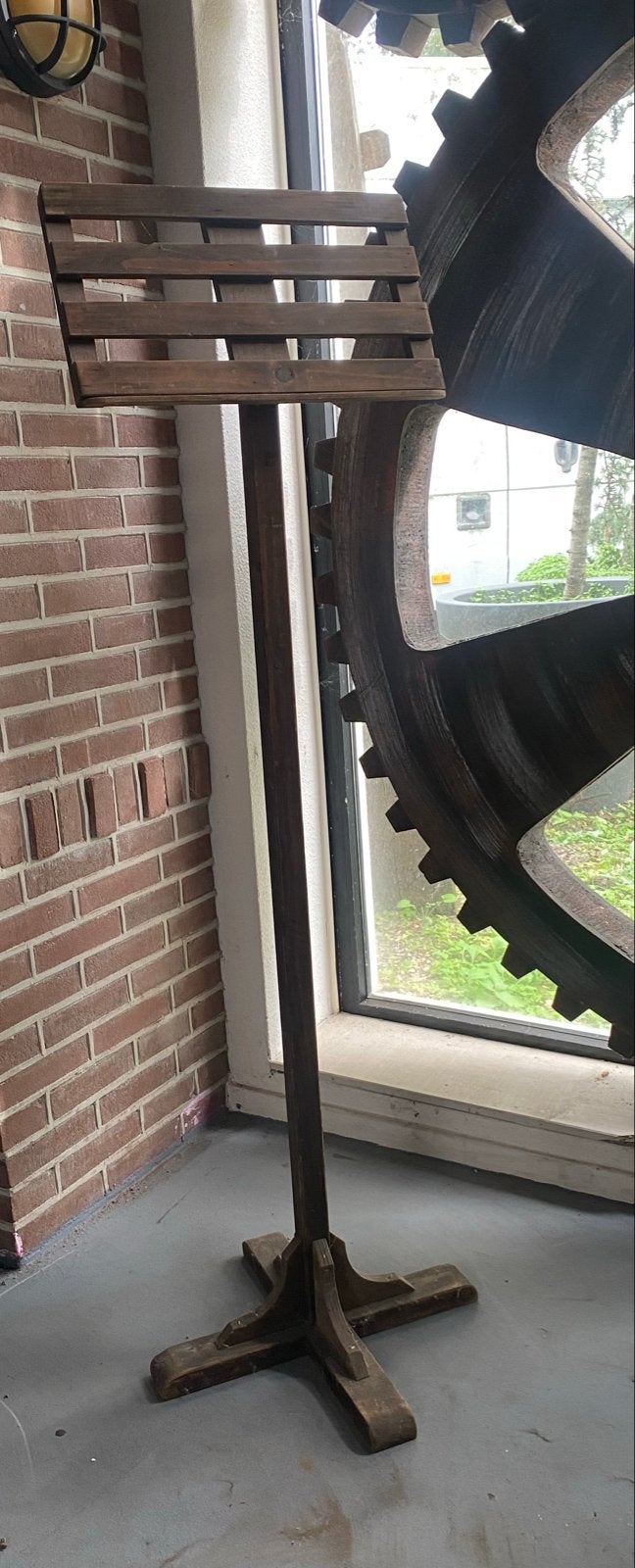 Houten muziekstandaard, Ophalen, Gebruikt, Muziekstandaard, Overige instrumenten