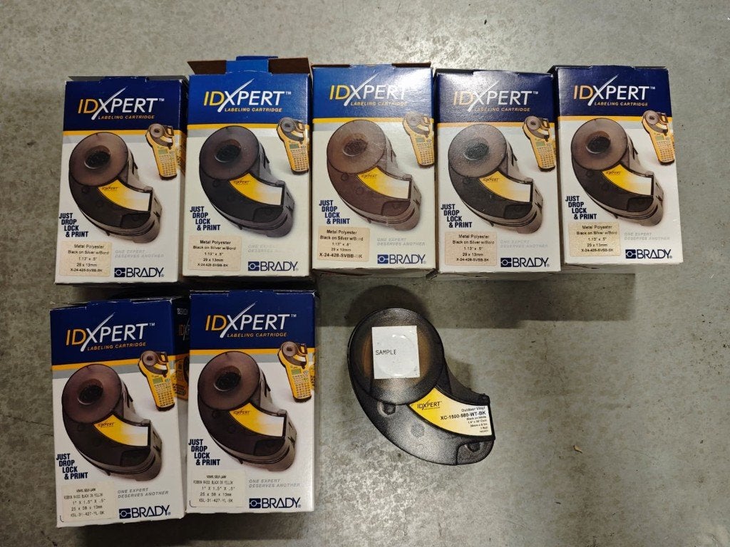 Brady IDExpert Labeling Cartridge, Ophalen of Verzenden, Zo goed als nieuw, Qwerty, Brady