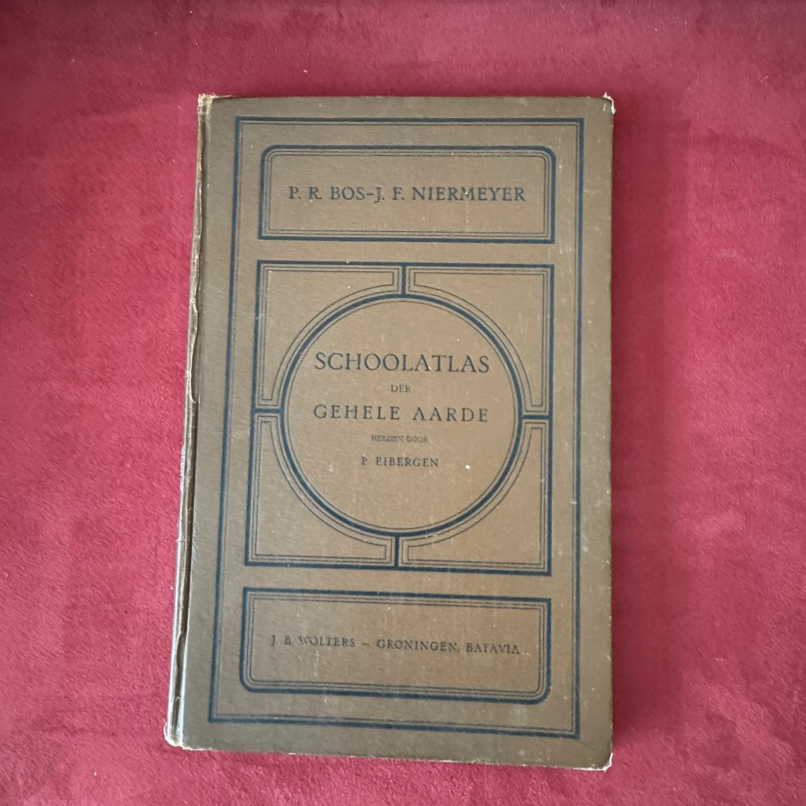 Bosatlas – 36e druk uit 1939 – compleet met register, Gelezen, Bosatlas, Ophalen of Verzenden, 1800 tot 2000