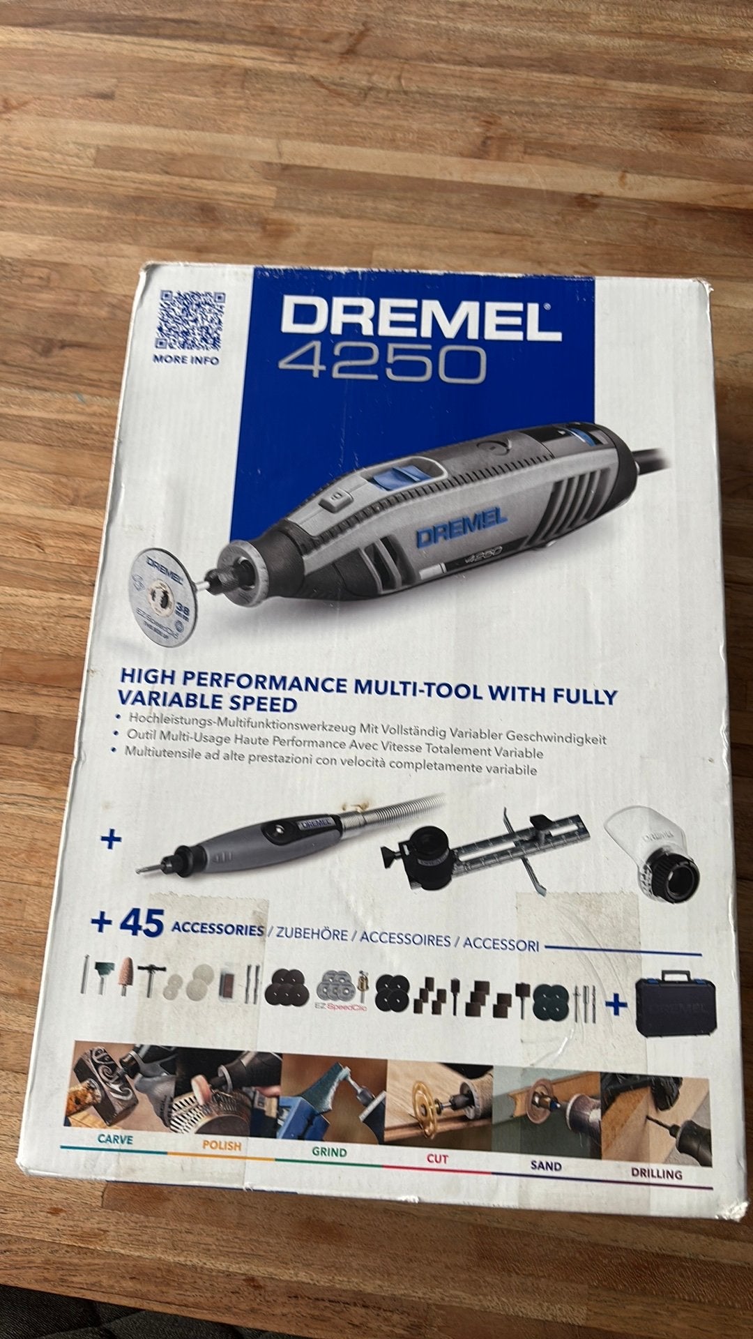 Dremel 4250 in doos 1x gebruikt, Ophalen of Verzenden, Zo goed als nieuw