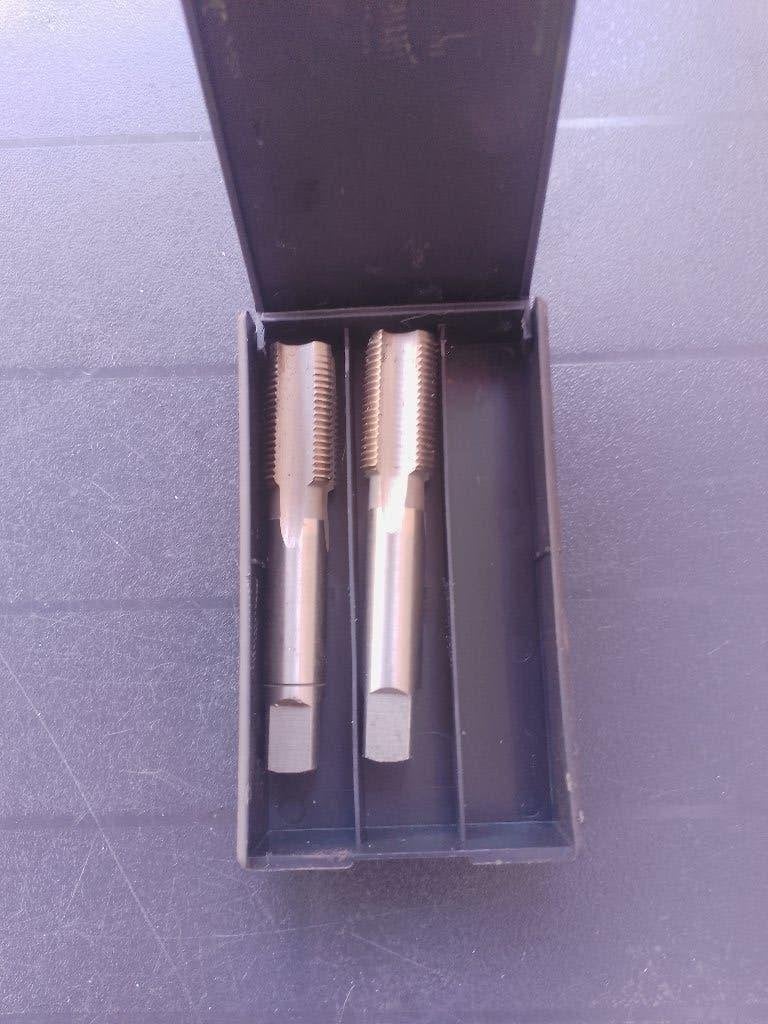 Volkel Draad tap set draadtap 2-delig  3/4" 16 UNF  HSSG, Auto diversen, Gebruikt, -, -, Ophalen of Verzenden