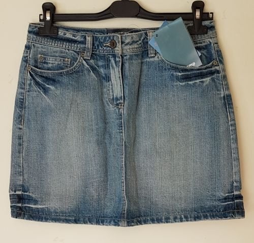 Brooker spijkerrok maat 40 *NIEUW*, Kleding | Dames, Rokken, Maat 38/40 (M), Brooker, Blauw, Nieuw