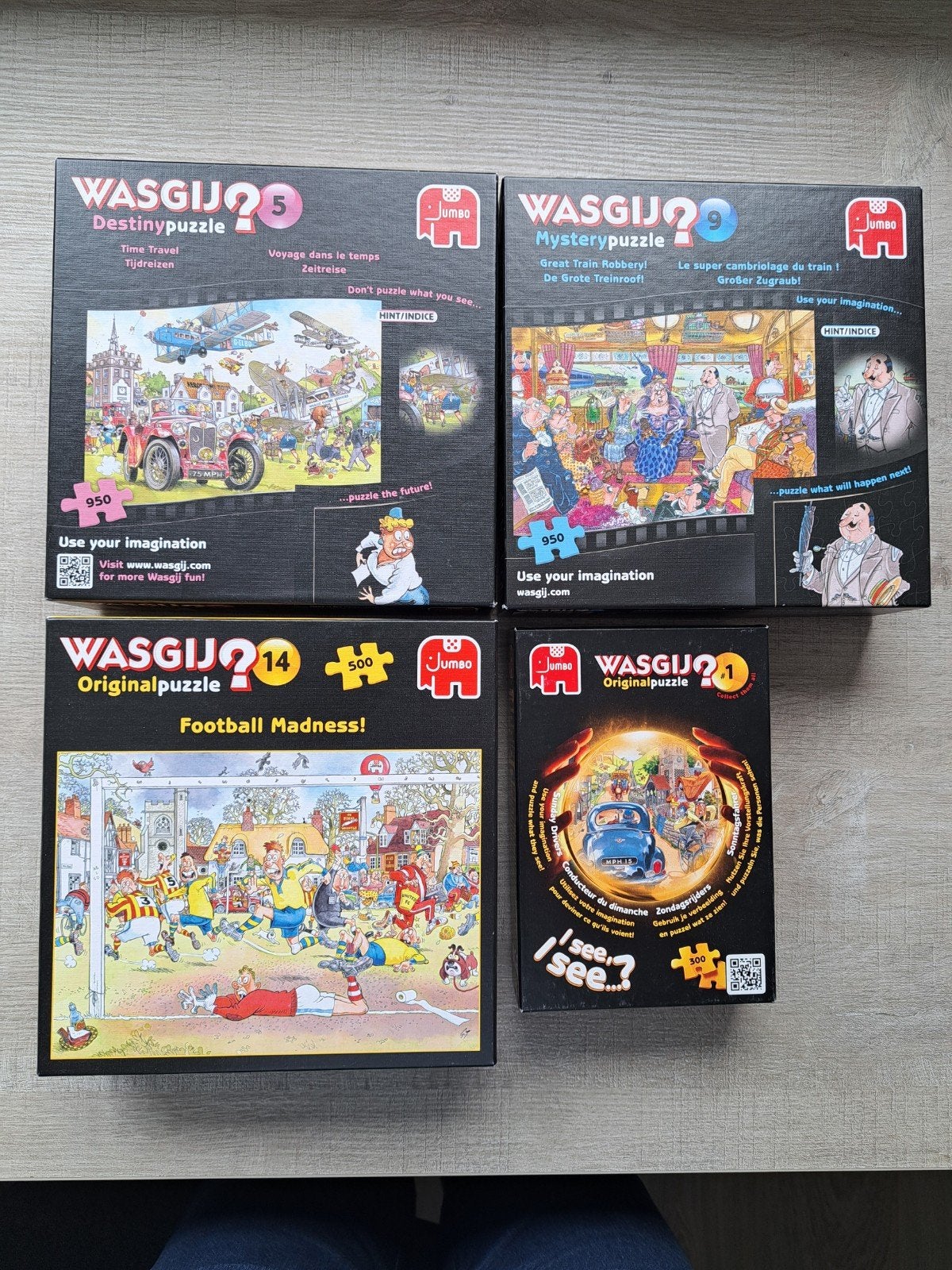 Wasgij puzzels, Hobby en Vrije tijd, Denksport en Puzzels, Ophalen of Verzenden, 500 t/m 1500 stukjes, Zo goed als nieuw