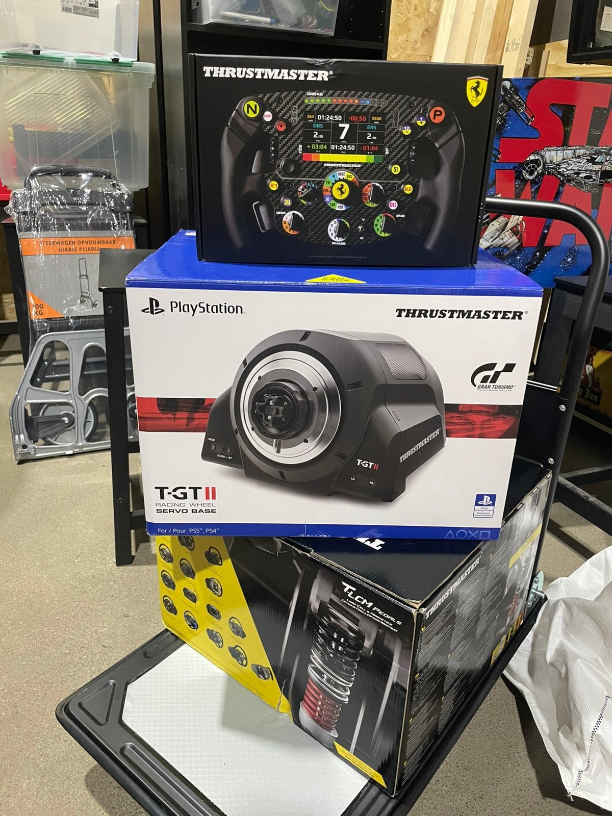 Foto 3 van Playseat f1 instinct compleet met t gt2/sf1000 /t lcm pedals