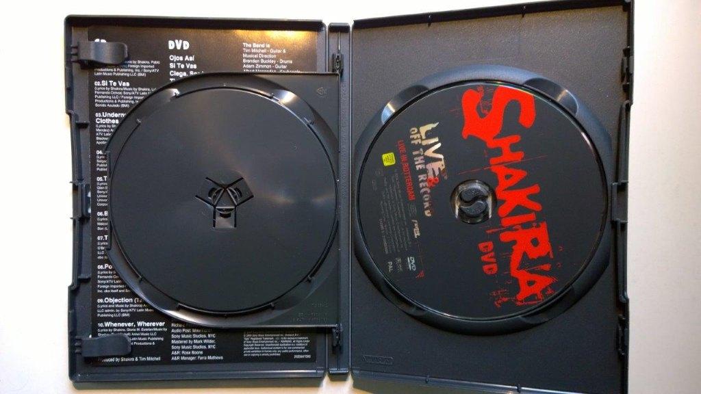 Shakira - Live & Off The Record (DVD), Alle leeftijden, Ophalen of Verzenden, Zo goed als nieuw, Muziek en Concerten