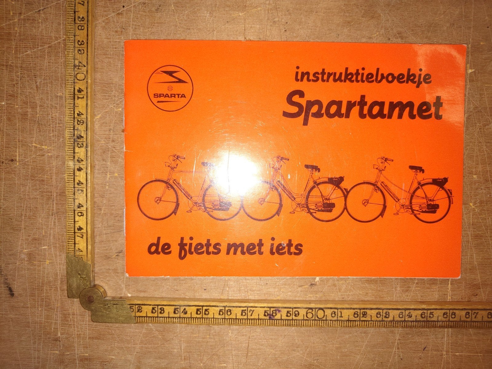 instructie boekje Spartamet, Ophalen of Verzenden, Gebruikt