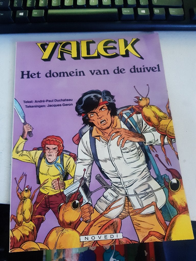 Yalek: Het domein van de duivel - Stripboek (Z199-63), Eén stripboek, Ophalen of Verzenden, Zo goed als nieuw, André-Paul Duchateau