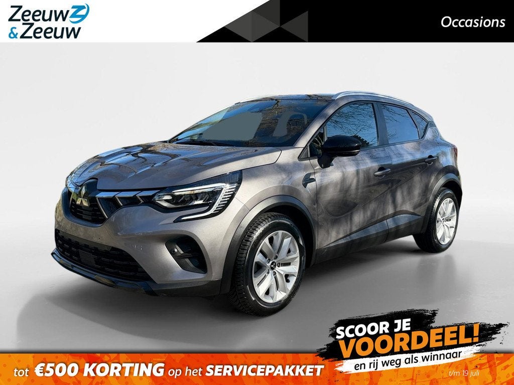 Mitsubishi ASX 1.0 MPI Turbo Intense | Apple/Android Carplay, Auto's, Mitsubishi, Voorwielaandrijving, 12 maanden, Stof, Gebruikt