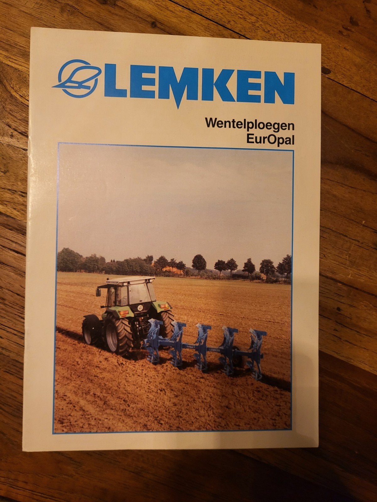tractor folder Lemken Wentelploegen Europalk, Ophalen of Verzenden