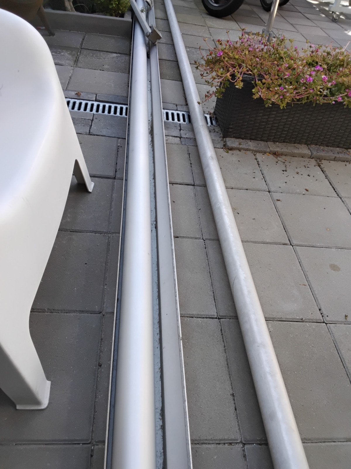 Aluminium profielen voor overkapping of veranda, Tuin en Terras, Ophalen of Verzenden, Gebruikt, Overige typen
