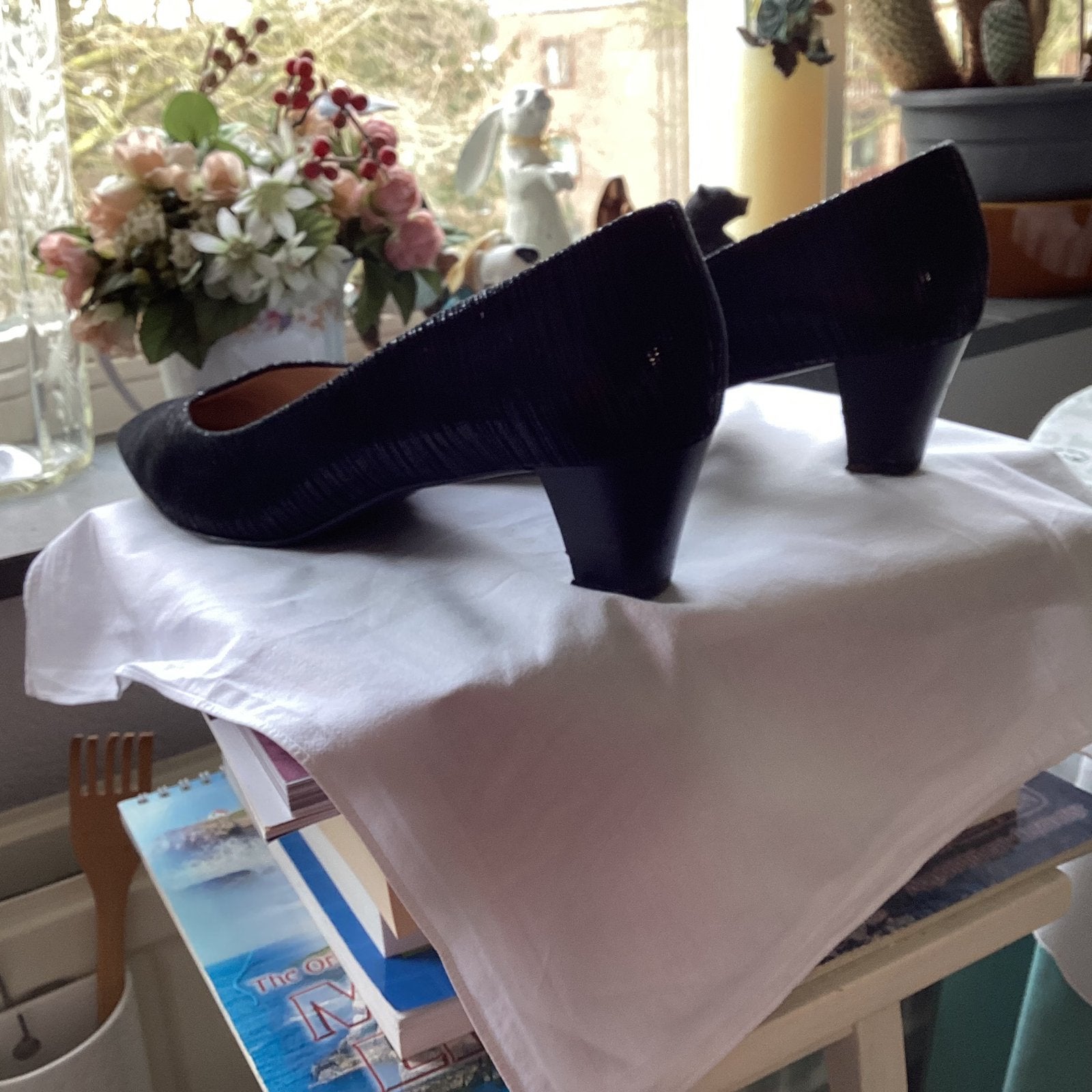 Zwarte pumps van PETER KAISER, Kleding | Dames, Schoenen, Ophalen of Verzenden, Zo goed als nieuw, Zwart