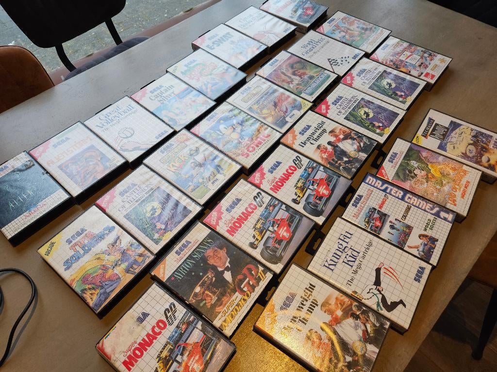 Partij Sega Master Games, Gebruikt, Overige genres, 1 speler, Ophalen of Verzenden