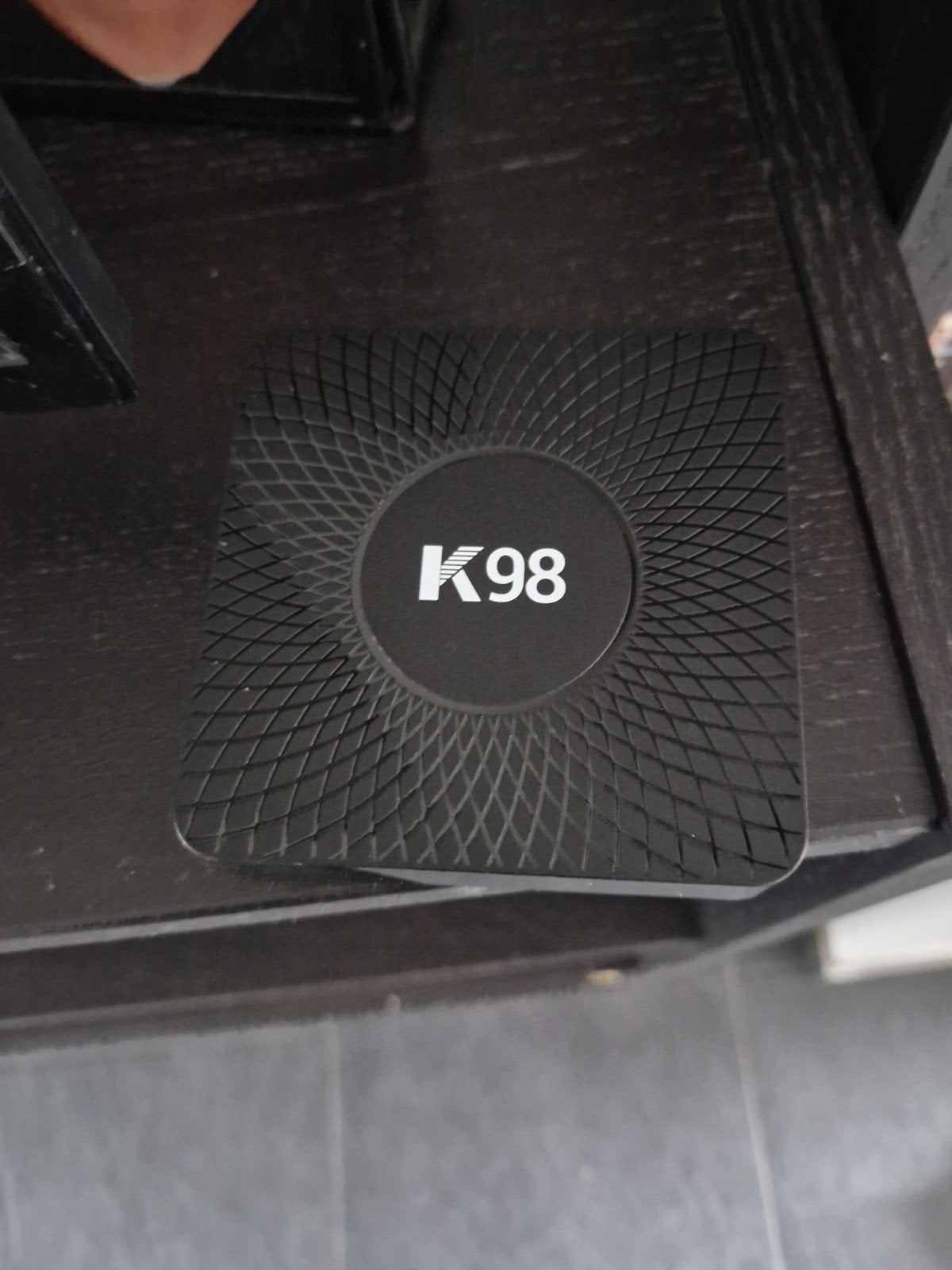 K98 Android TV Box met afstandsbediening en adapter, Ophalen, Gebruikt, HDMI, Zonder harde schijf