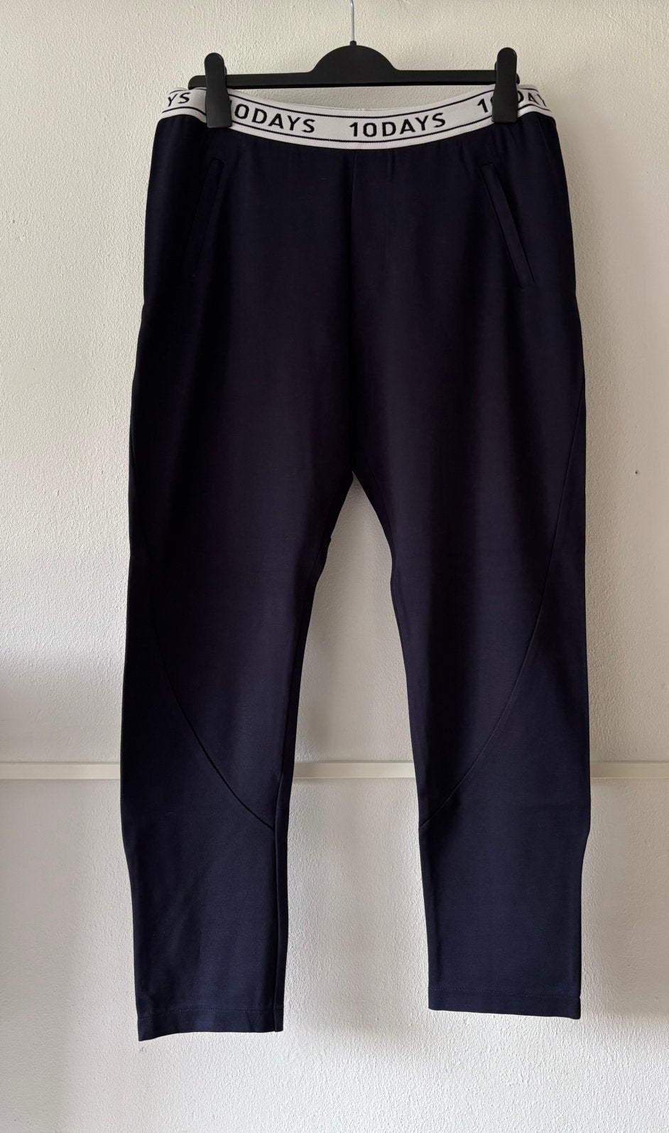 10DAYS | legging broek | navy | maat XXL 2XL 44/46, Maat 46/48 (XL) of groter, Zo goed als nieuw, Lang, Verzenden
