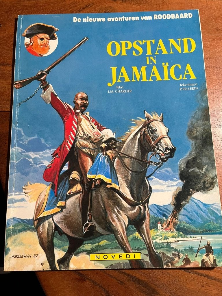 Roodbaard 24 – Opstand in Jamaïca, Eén stripboek, Ophalen of Verzenden, Zo goed als nieuw