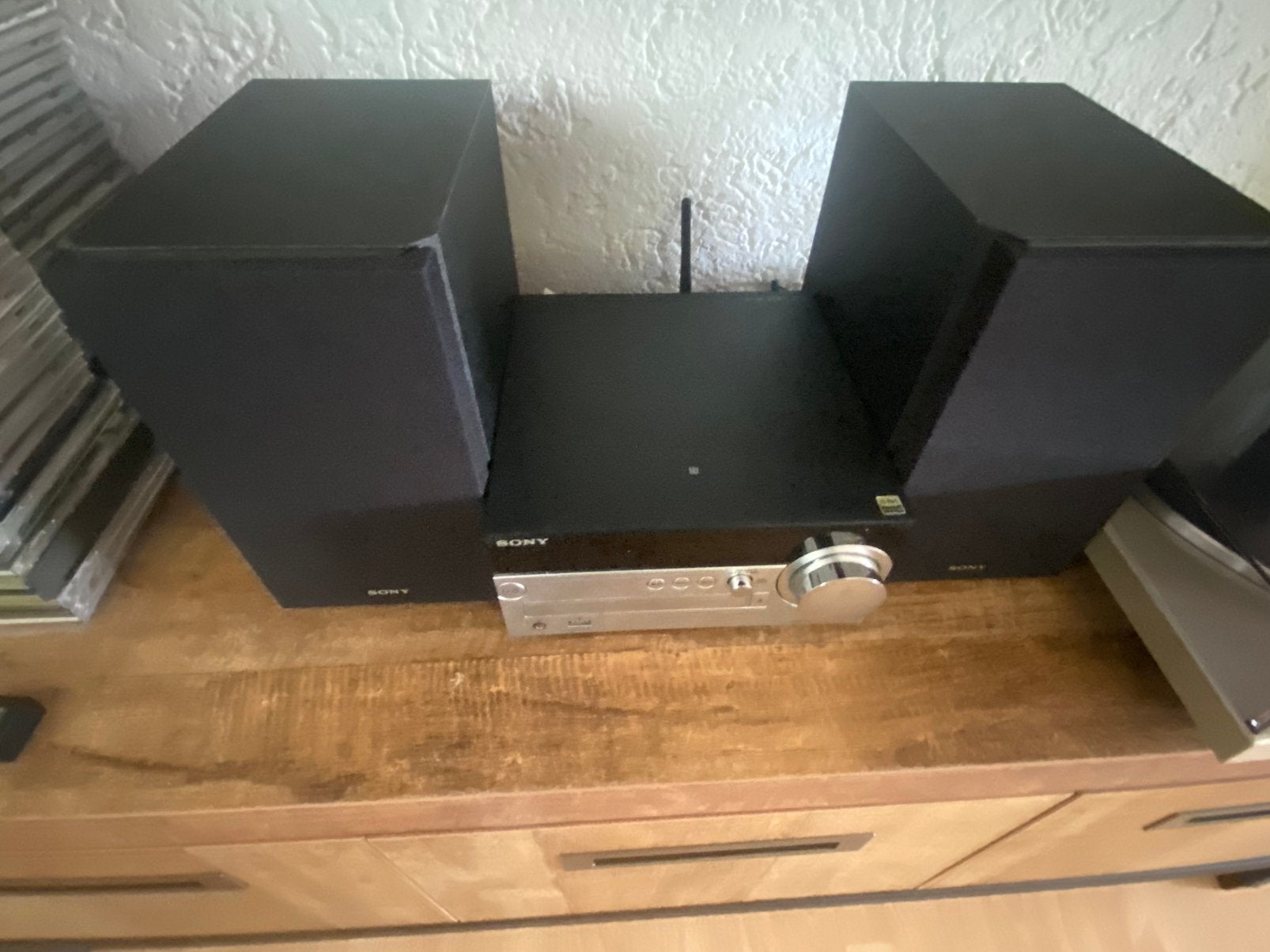 Sony Microset met speakers, Ophalen, Zo goed als nieuw, Microset, Sony